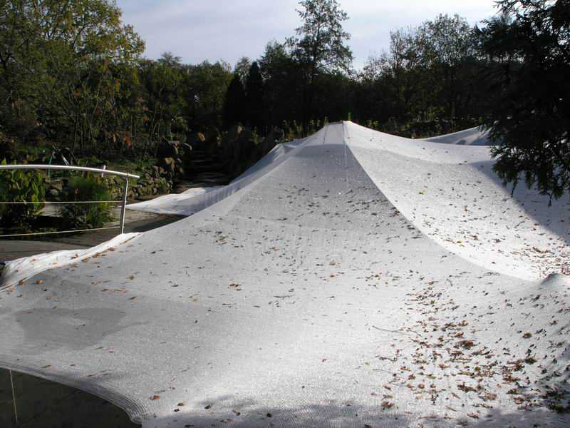 TeichLaubschutz, Teichabdeckung TeichWassertechnik