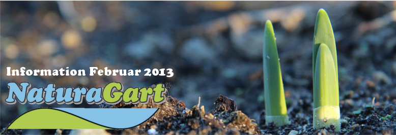 NaturaGart Kundeninfo Februar 2013