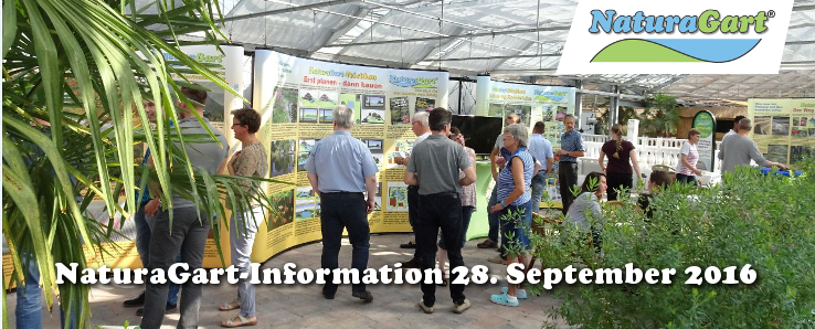 NaturaGart Information 28. September 2016