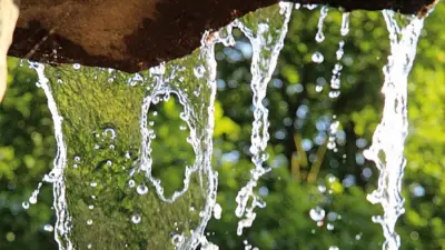 Höhen von Bächen und Wasserfällen