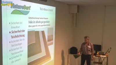 Sicherheit für die Teich-Dichtung