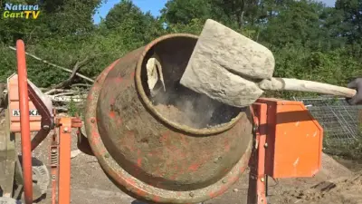 Manuelle Mörtelmischungen