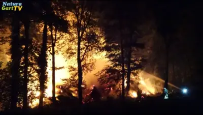 Großbrand neben NaturaGart