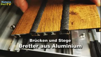 Bretter aus Aluminium