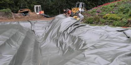 Teichfolie für Schwimmteiche