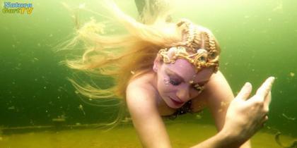 Meerjungfrau Mermaid Freediving Apnoetauchen