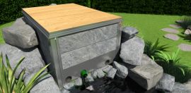 Teichfilter-Stationen