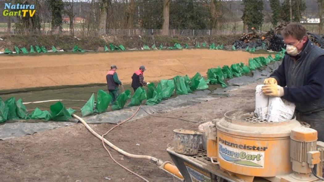 Schnellbautechnik NaturaGart TV Teiche dauerhaft bauen, Teil 3
