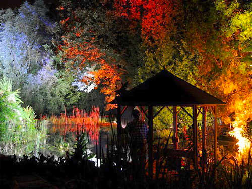 Licht im Garten und am Gartenteich