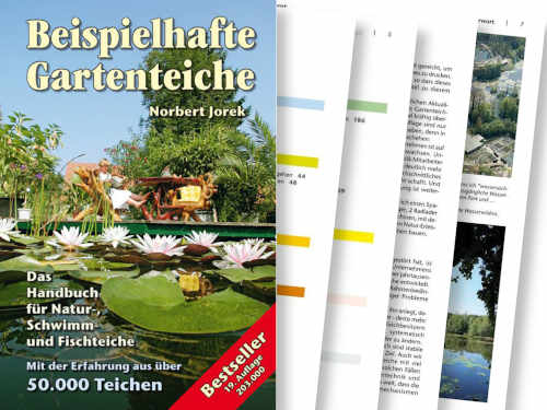 Das Teichbuch „Beispielhafte Gartenteiche“ geht in die 19. Auflage