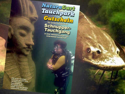 Geschenk-Idee: Tauchen bei NaturaGart