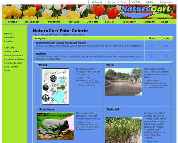 Teich-Galerie: 1.000.000 x gesehen