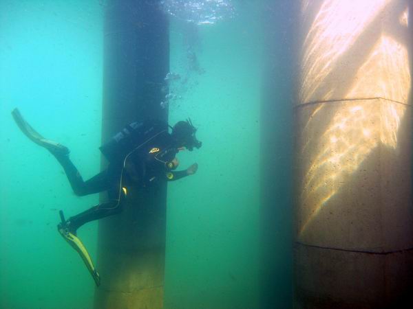 Tempeltauchen im NaturaGart Tauchpark