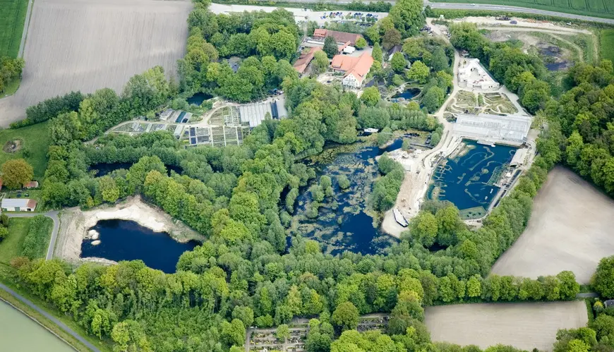 Ziel von jährlich über 120.000 Gartenfreunden und Tauchern