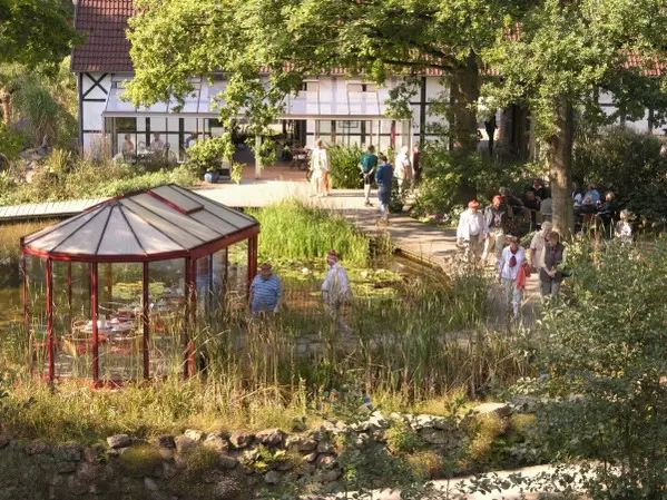 Café Seerose im NaturaGart Park