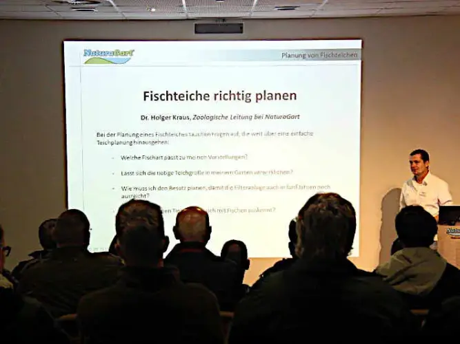 Fischteich richtig planen