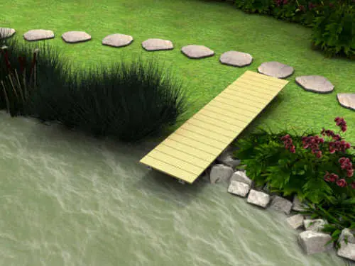 Von Teichbrücke bis Bootssteg