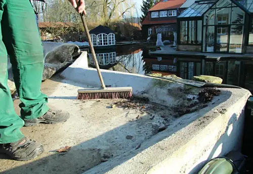 Dachfläche vorbereiten