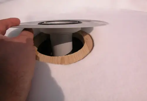 Einfachste Entwässerung