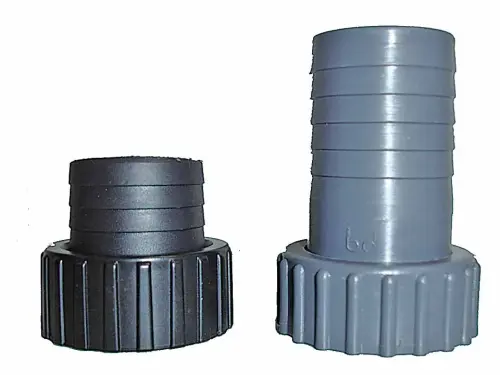 Die Tüllen müssen lang genug sein, sonst rutschen sie aus dem Schlauch