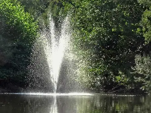 Fontänen: Zur Sauerstoff-Versorgung oft ungeeignet