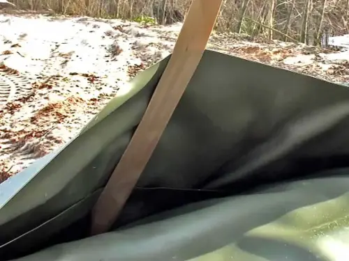 Abrollhilfe bei Folien über 200 m²