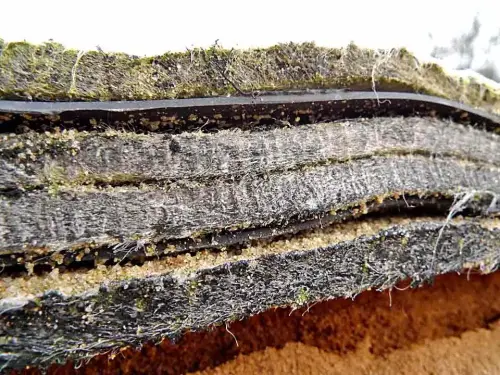 Mehrlagig Vlies900: so robust wie eine 20 mm dicke Folie