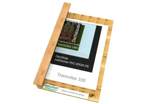 Rand-Aufkantung neu bauen