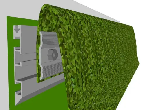 Befestigung an Mauern