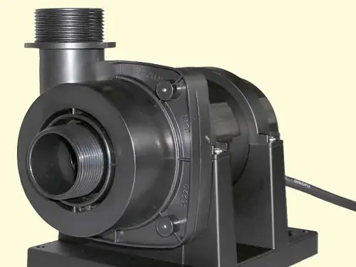 Bei Teichpumpen kann der Stromverbrauch ansteigen