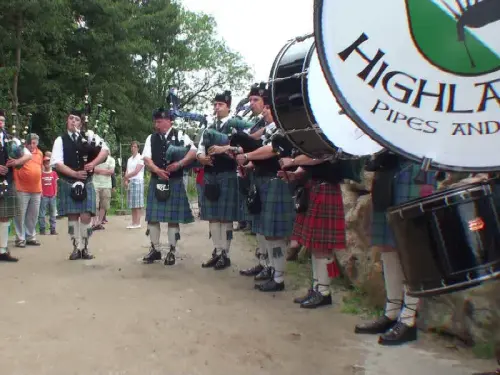 Weite Parklandschaft