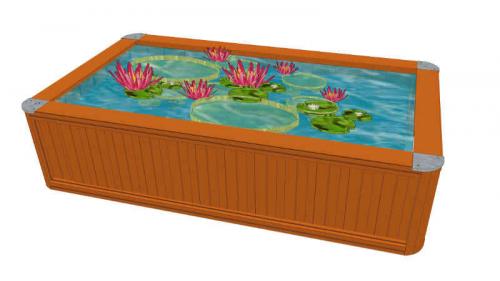 Hochteich „Blaue Seerose“