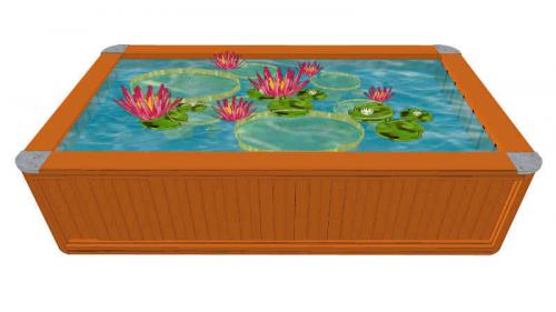 Hochteich „Rote Seerose“