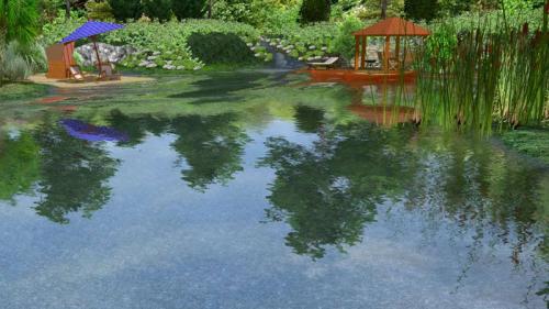 Schwimmteich 800 m³