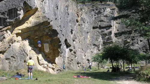 Felswand im Teutoburger Wald - Bild 5