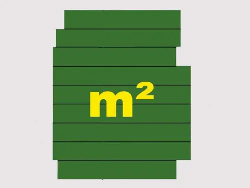 Teichfolienbedarf schätzen, wenn die Grube noch nicht gegraben ist