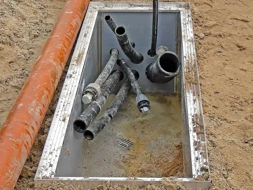 Externe Pumpenschächte werden oft zu klein gebaut und machen dann Probleme