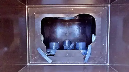 Sammelschacht für die Steuerung der Schlamm-Absaugung