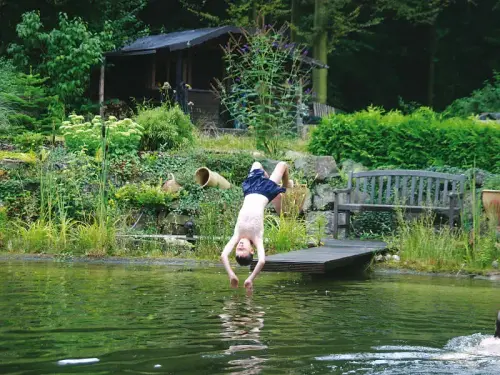 Optimale Tiefe eines Schwimmteiches