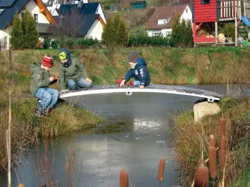 Die Spannweite der Brücke