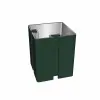 Artikelbild 1 des Artikels “Aluprofil 50 x 50 mm, 2-Nut Tannengrün RAL 6009 | 100 cm“