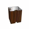 Artikelbild 1 des Artikels “Aluprofil 50 x 50 mm, 2-Nut Nussbaum Dekor | 175 cm“
