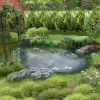Artikelbild 1 des Artikels “Kleinfisch-Teich, preiswerte Bauweise mit Teichfolie Premium Grün, 1,0mm“