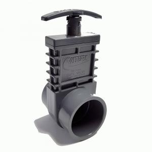 Zugschieber 50 mm, PVC 