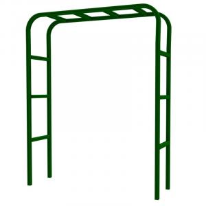 Rosentunnel RT 2-60, 200 cm breit, pulverbeschichtet 