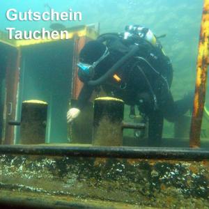 Tauchen im NaturaGart-Unterwasserpark, Gutschein per Post 