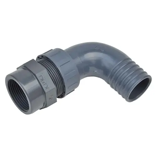 Anschluss 90° - 40 mm Schlauch - 1,25"IG