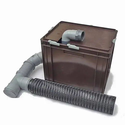 Pumpenschacht, Pi 31 Basis mit Vorfilter, 50 grob