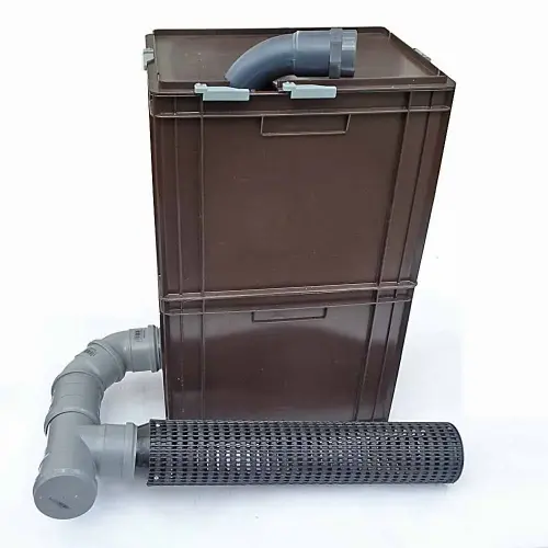 Pumpenschacht, Pi 62 Basis mit Vorfilter, 50 grob