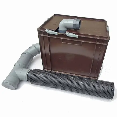 Pumpenschacht, Pi 31 Basis mit Vorfilter, 50 fein